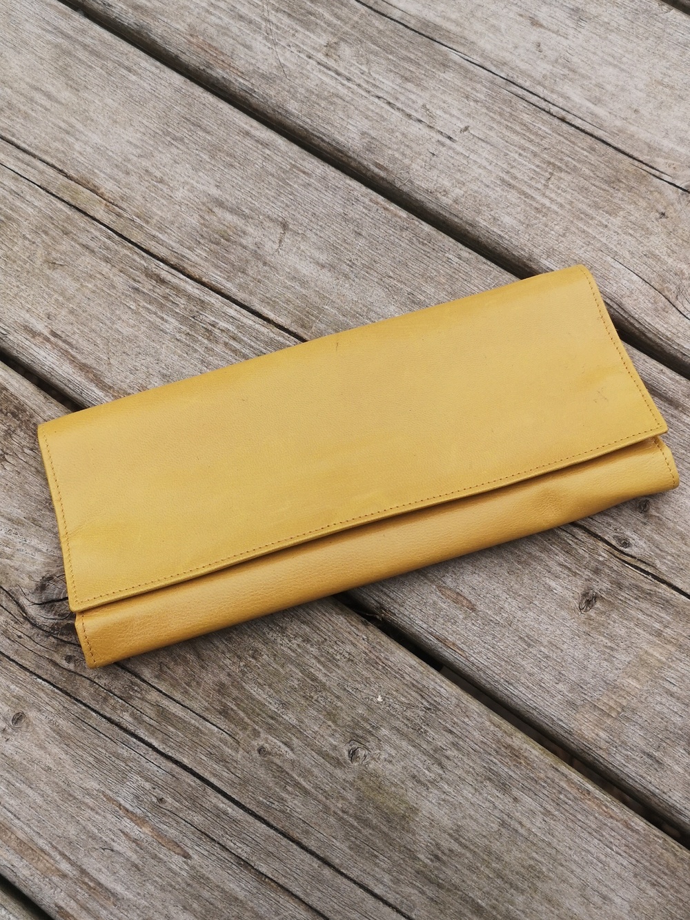 Vintage Henry Birks & Sons leather jewelry travel pouch
